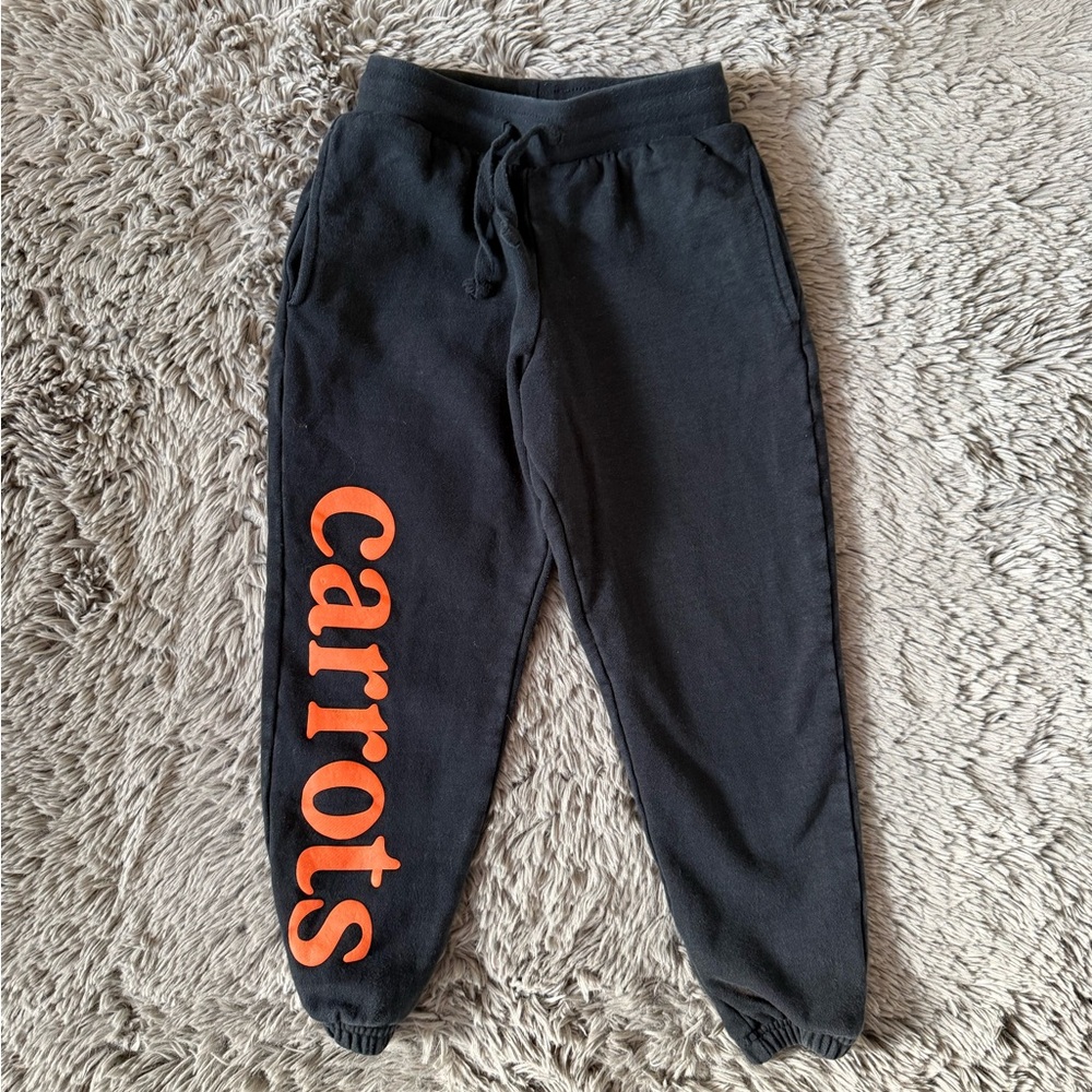Carrots By Anwar Kids Jogger Sweatpants Youth Medium 8–10 Logo